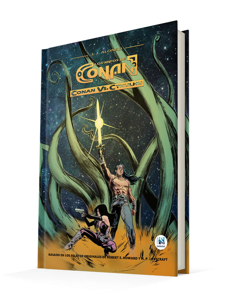 Conan VS Cthulhu de Jorge J Alonso en Festicómic 2020