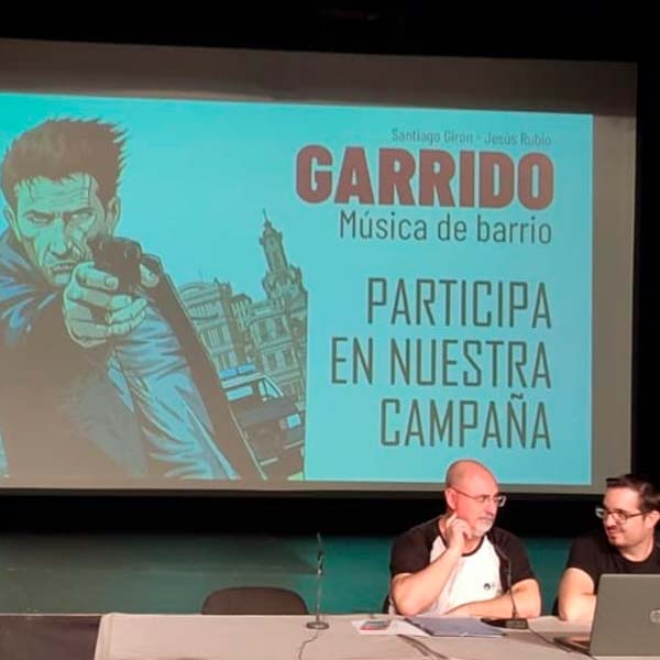 Presentación Crowfunding Garrido Festicómic